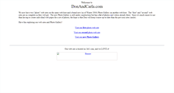 Desktop Screenshot of donandcarla.com